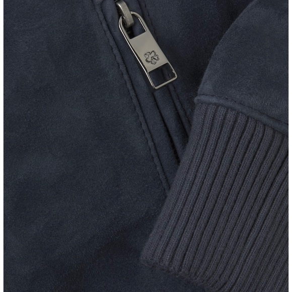 Ted baker peveril suede bomber jacket size 5 : XL - Picture 3 of 11